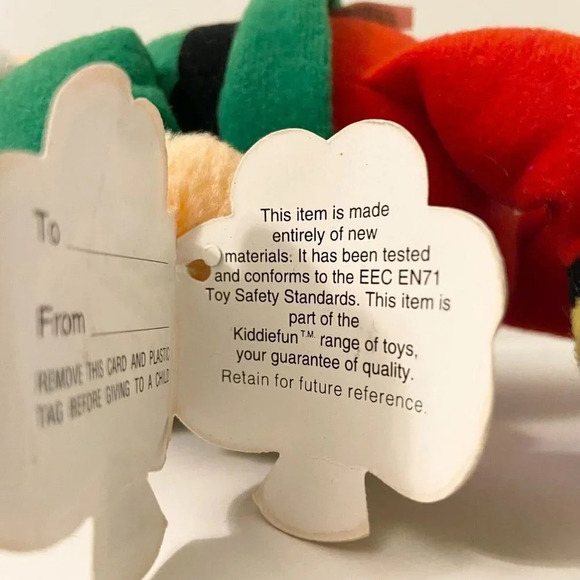 Vintage Emerald  Buddies 11 Inch Tall Kiddiefun Dublin 2 Leprechaun Plush - Picture 11 of 14